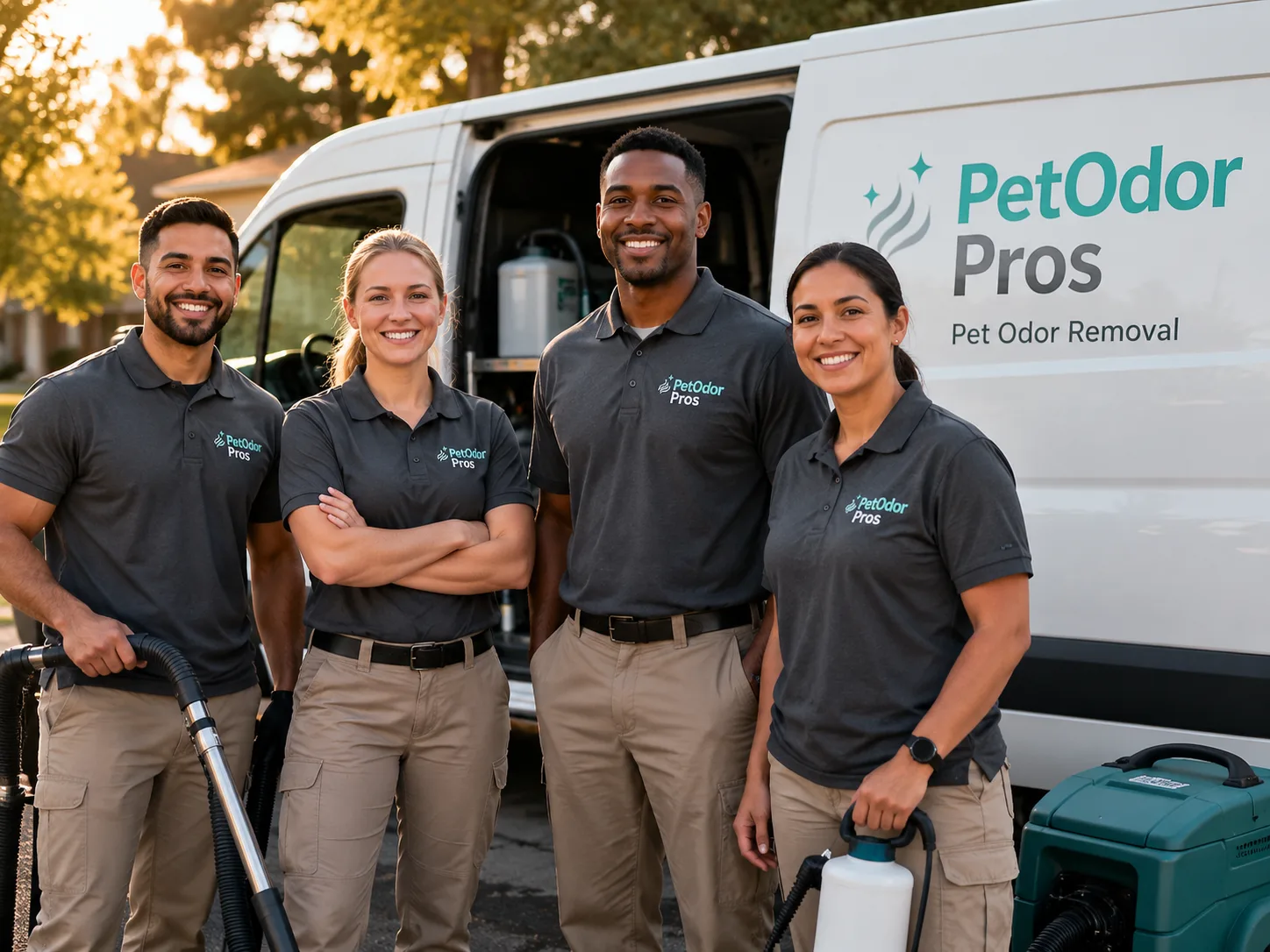Pet Odor Removal team serving Poy Sippi, WI